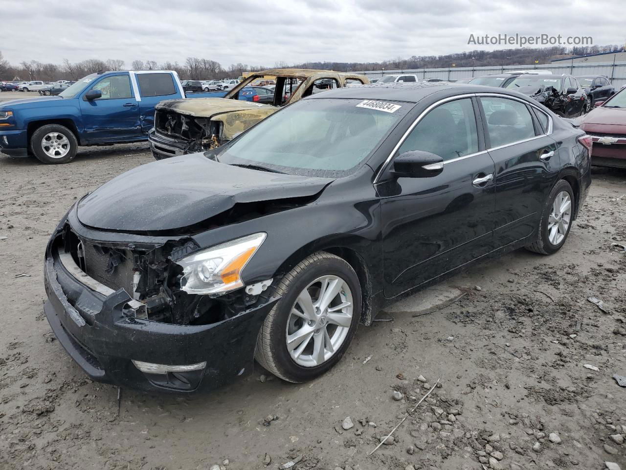 2015 Nissan Altima 2.5 Черный vin: 1N4AL3AP3FN882310