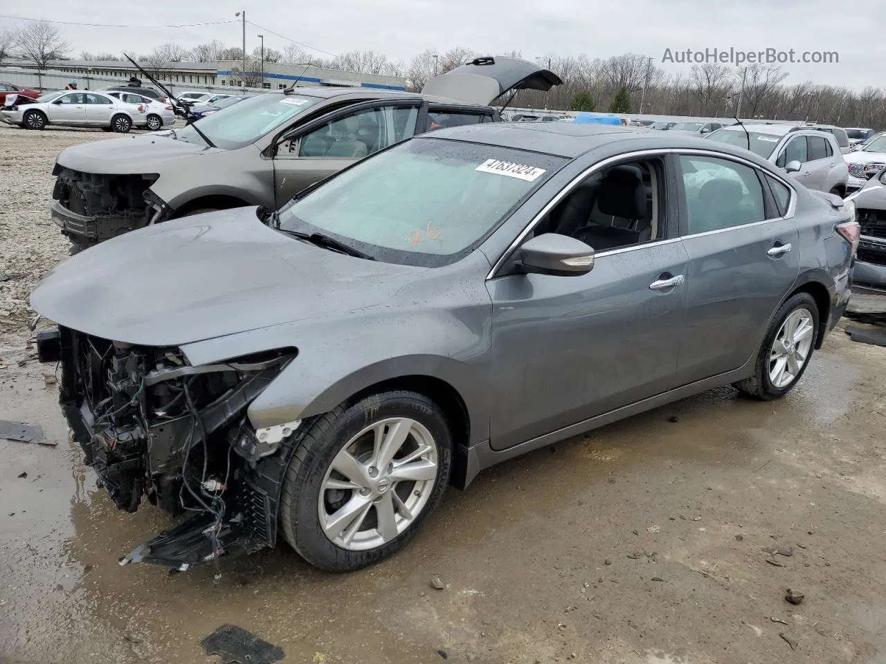 2015 Nissan Altima 2.5 Gray vin: 1N4AL3AP3FN883702