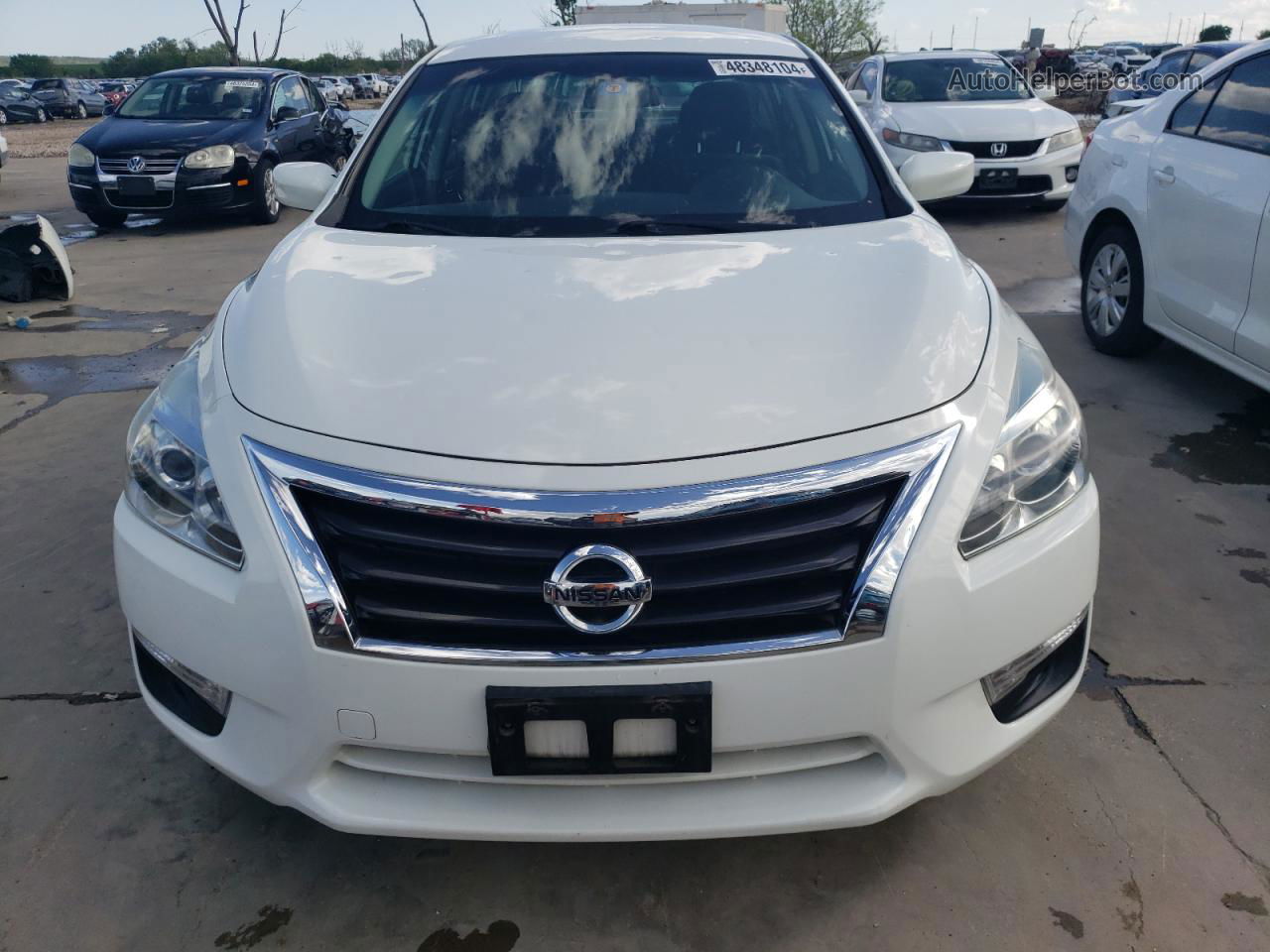 2015 Nissan Altima 2.5 White vin: 1N4AL3AP3FN886194