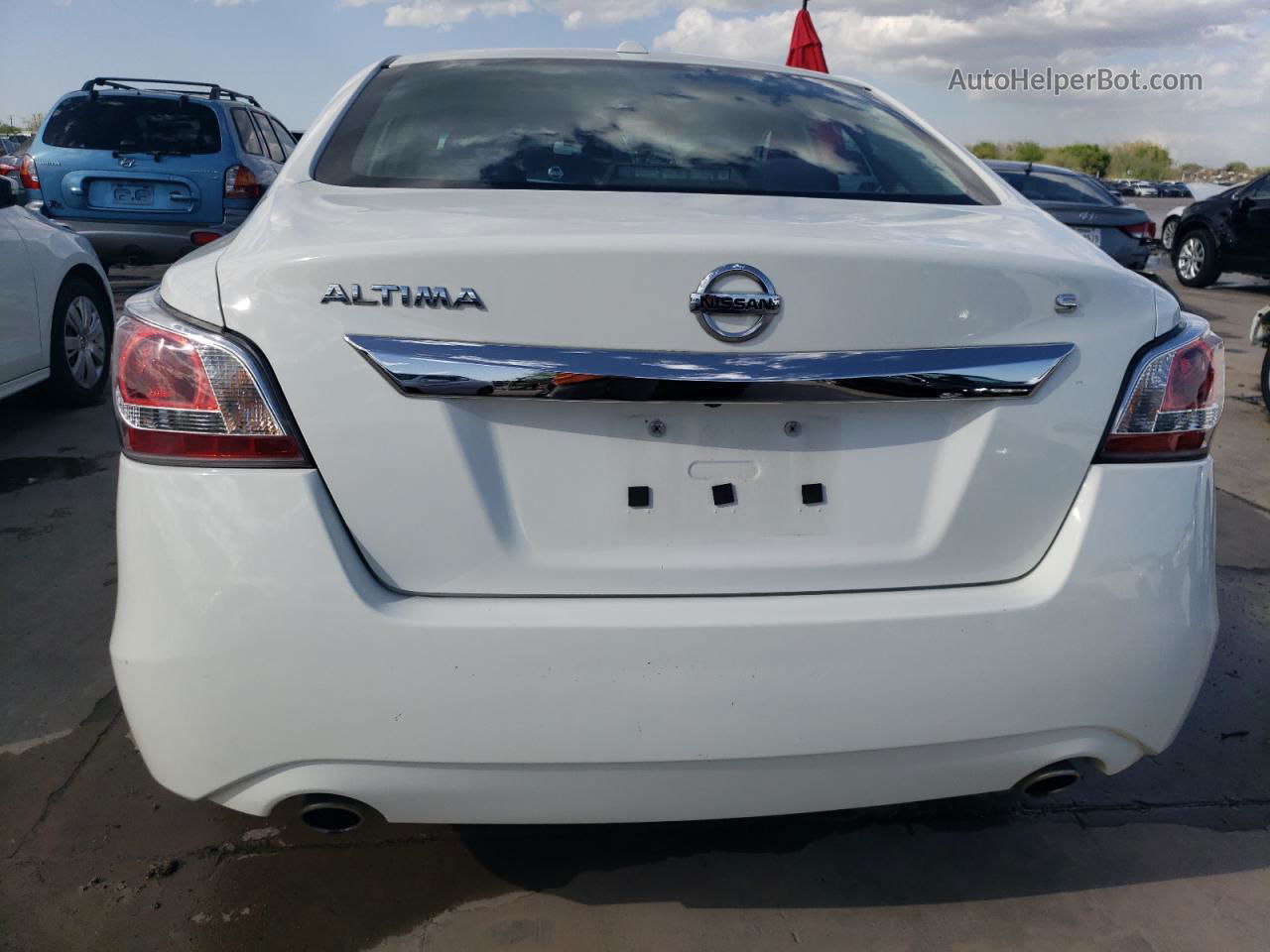 2015 Nissan Altima 2.5 White vin: 1N4AL3AP3FN886194