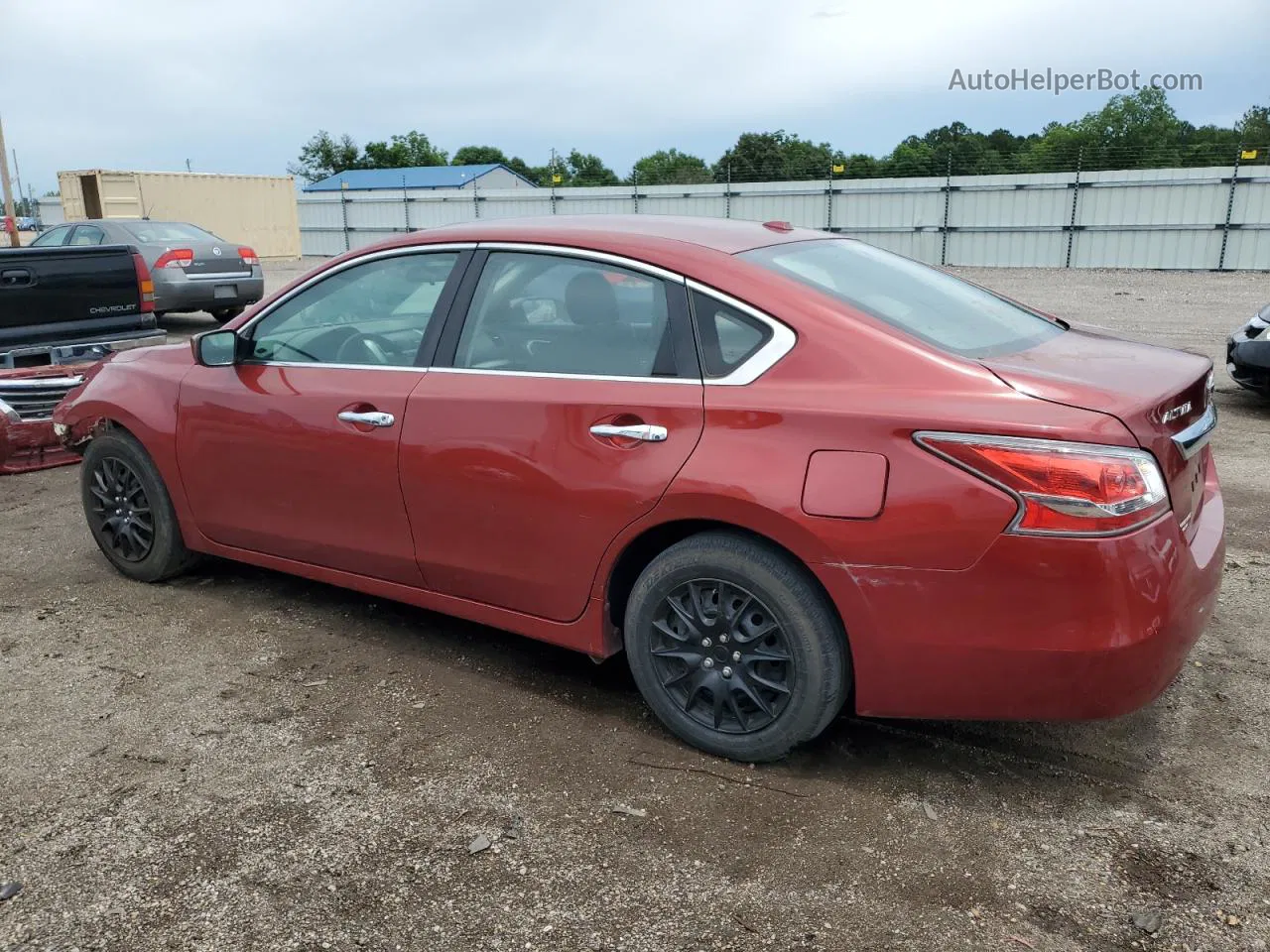 2015 Nissan Altima 2.5 Red vin: 1N4AL3AP3FN892237