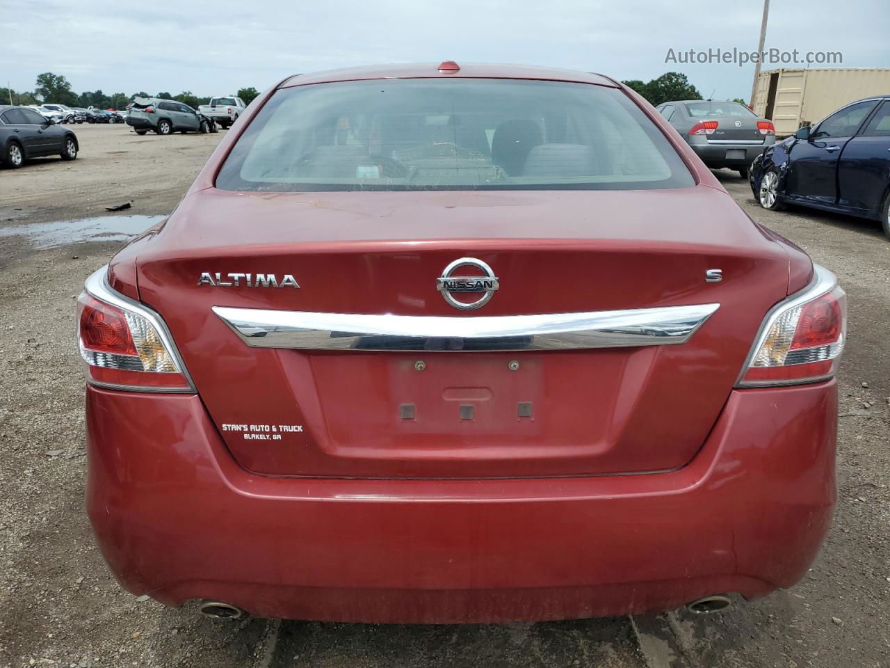 2015 Nissan Altima 2.5 Red vin: 1N4AL3AP3FN892237