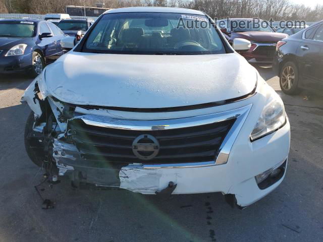 2015 Nissan Altima 2.5 White vin: 1N4AL3AP3FN898118