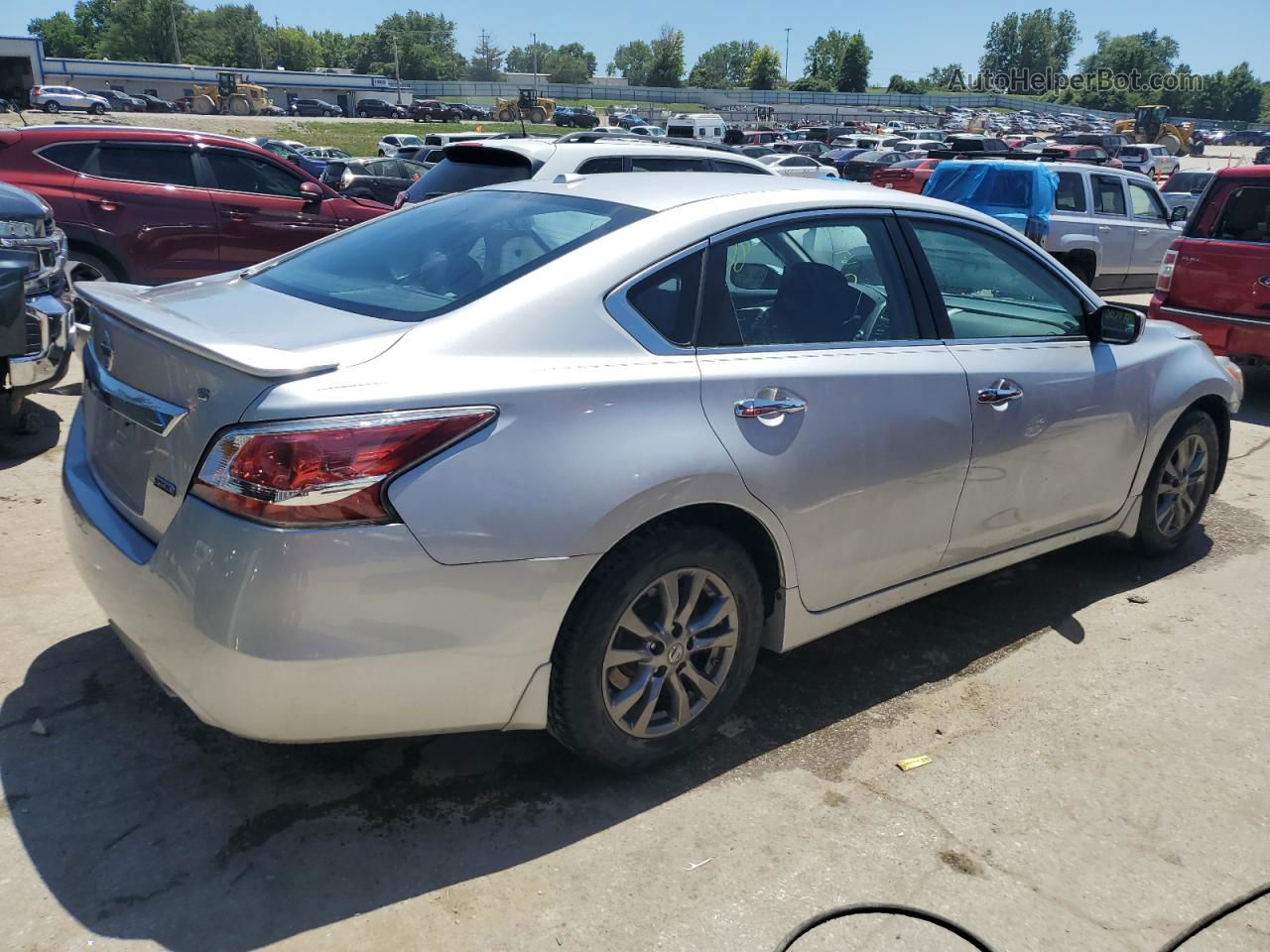 2015 Nissan Altima 2.5 Silver vin: 1N4AL3AP3FN900935