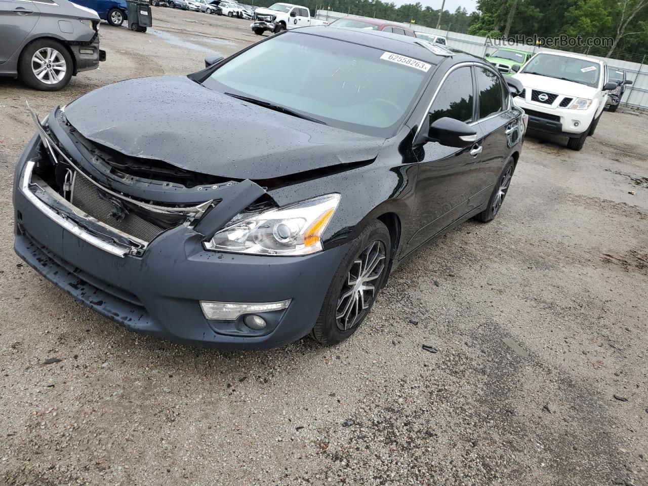 2015 Nissan Altima 2.5 Черный vin: 1N4AL3AP3FN901650