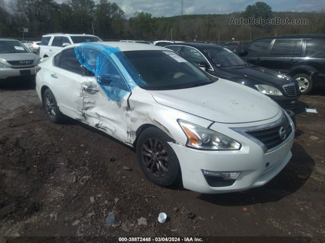 2015 Nissan Altima 2.5 S White vin: 1N4AL3AP3FN914009