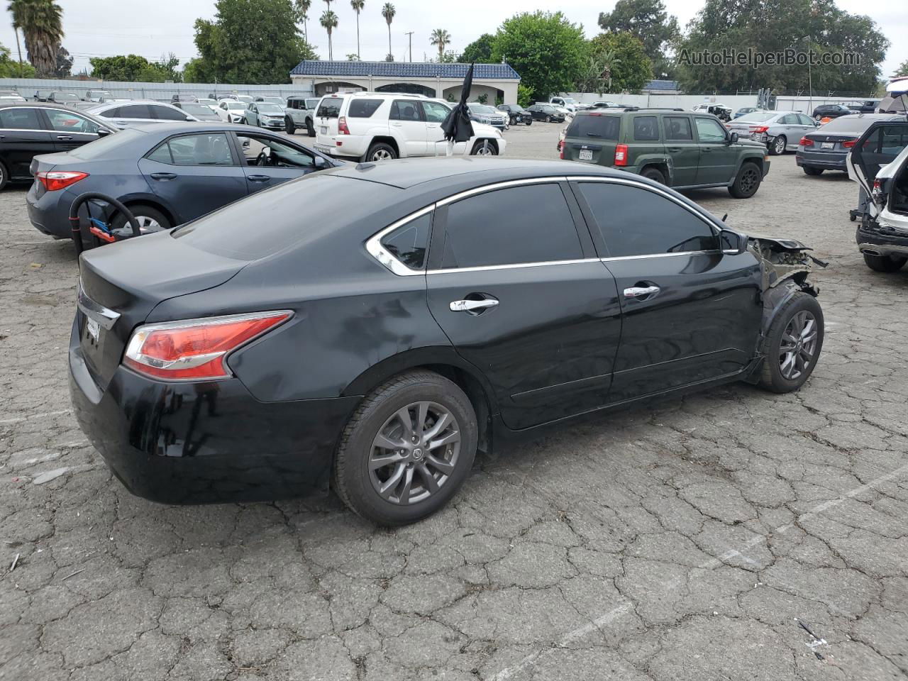 2015 Nissan Altima 2.5 Black vin: 1N4AL3AP3FN914141