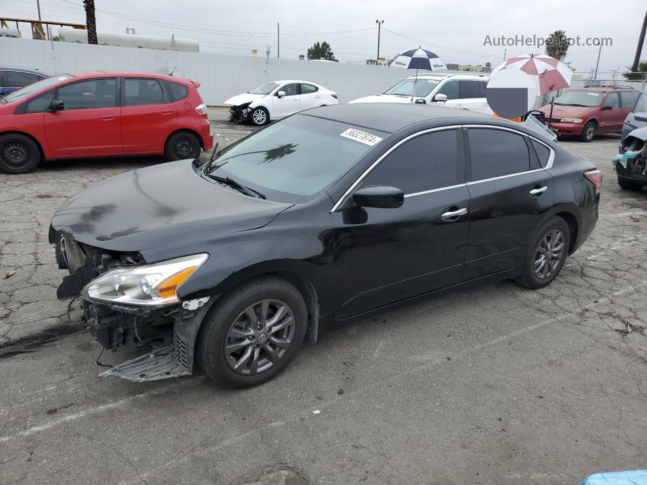 2015 Nissan Altima 2.5 Black vin: 1N4AL3AP3FN914141