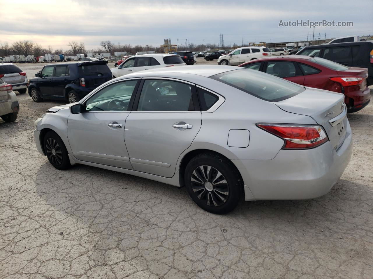 2015 Nissan Altima 2.5 Серебряный vin: 1N4AL3AP3FN919789