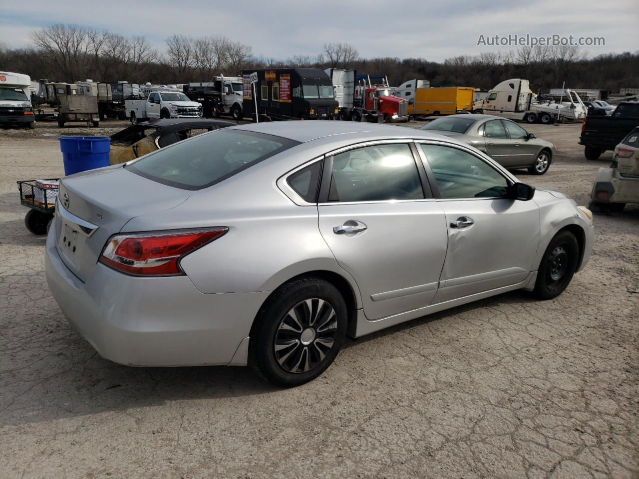 2015 Nissan Altima 2.5 Silver vin: 1N4AL3AP3FN919789