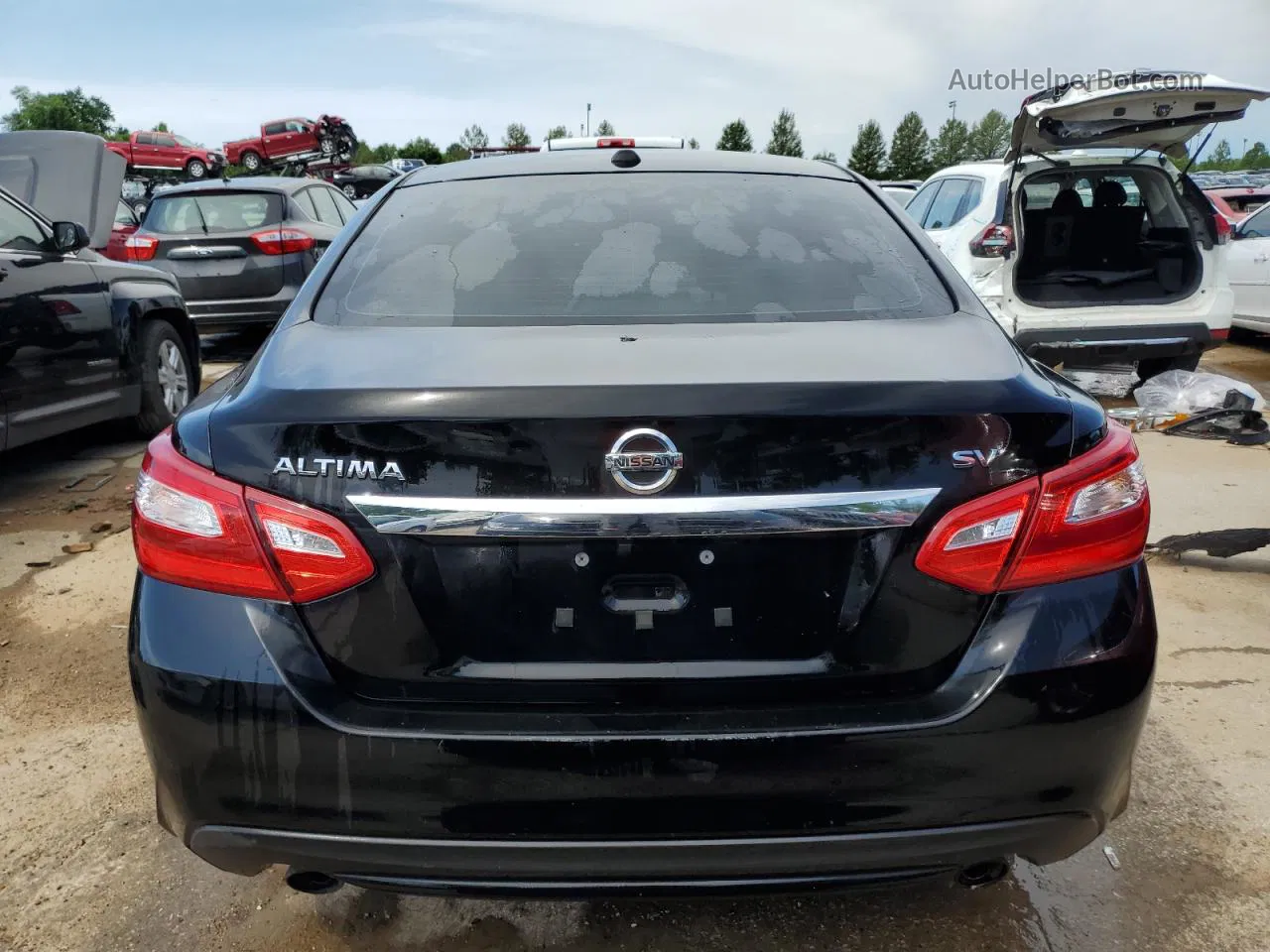 2016 Nissan Altima 2.5 Черный vin: 1N4AL3AP3GC154550