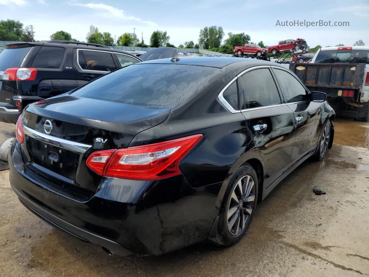 2016 Nissan Altima 2.5 Black vin: 1N4AL3AP3GC154550