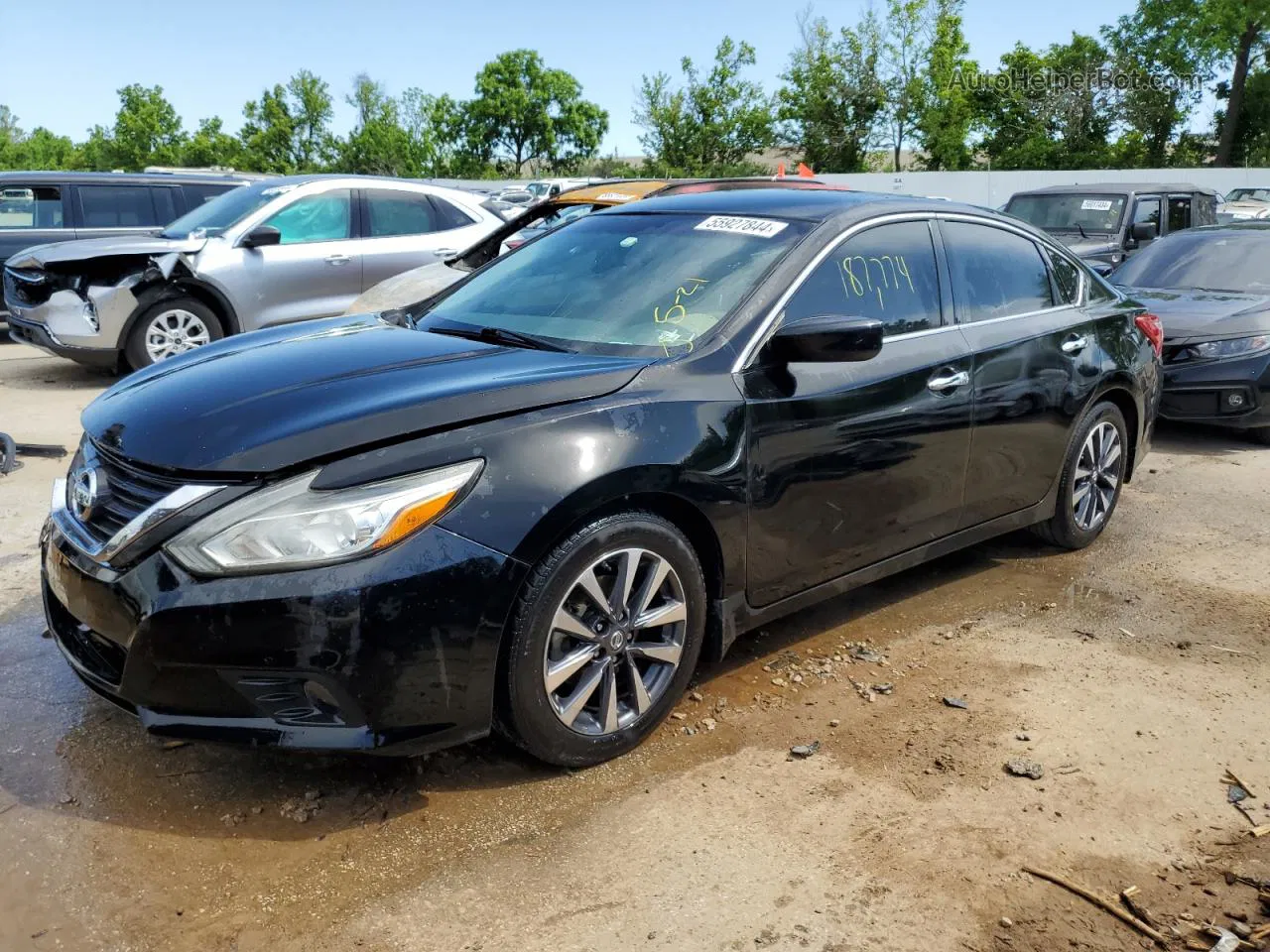 2016 Nissan Altima 2.5 Black vin: 1N4AL3AP3GC154550