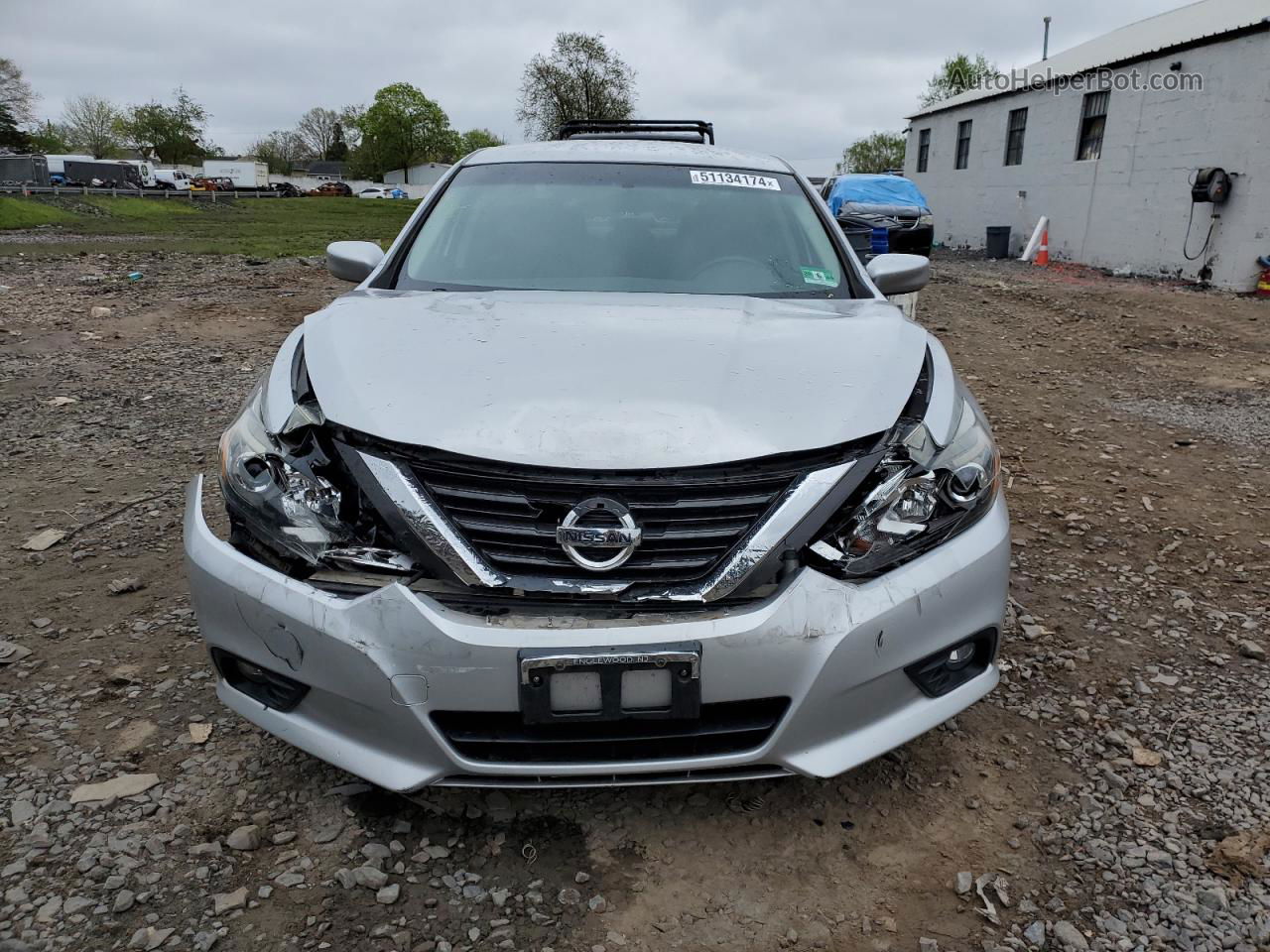 2016 Nissan Altima 2.5 Silver vin: 1N4AL3AP3GC167797