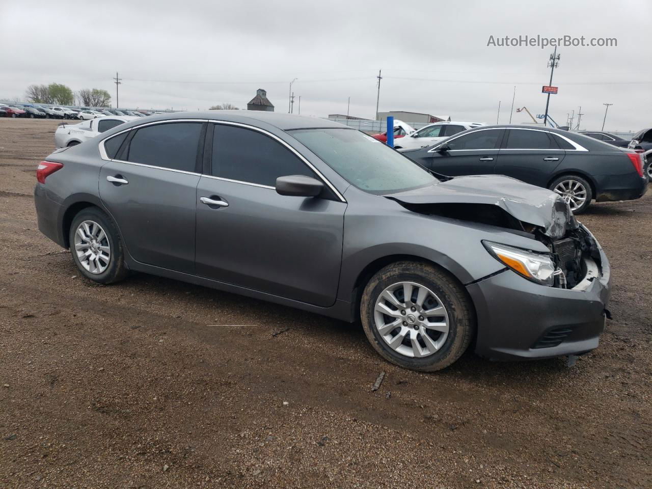 2016 Nissan Altima 2.5 Серебряный vin: 1N4AL3AP3GC171767