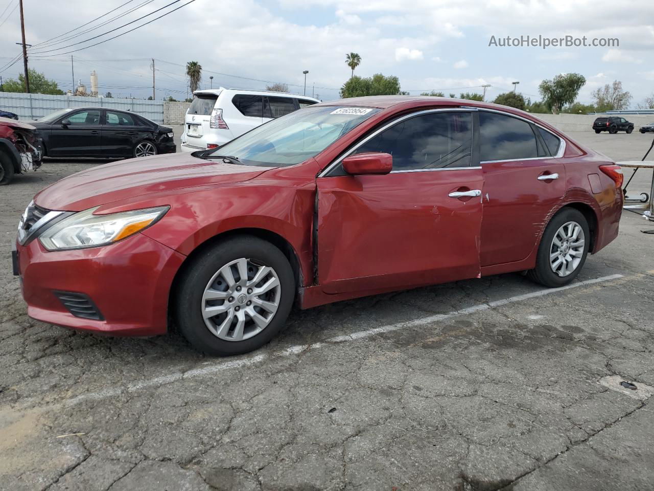 2016 Nissan Altima 2.5 Red vin: 1N4AL3AP3GC186575