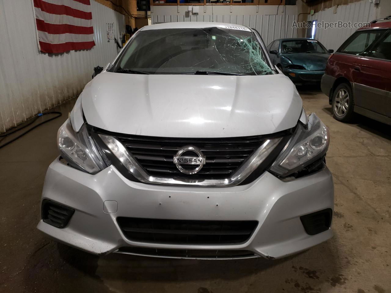 2016 Nissan Altima 2.5 Silver vin: 1N4AL3AP3GC208218