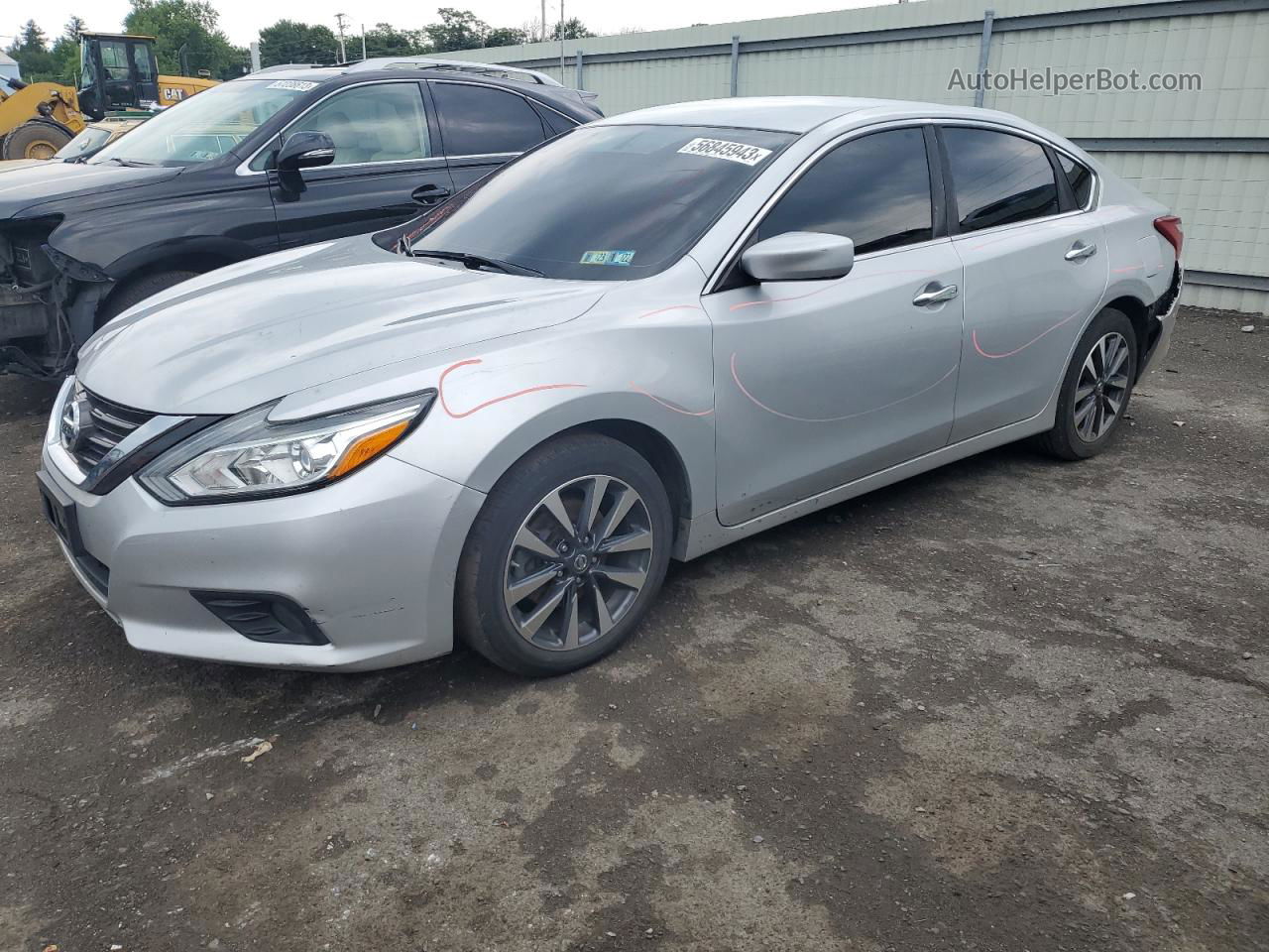 2016 Nissan Altima 2.5 Silver vin: 1N4AL3AP3GC216237