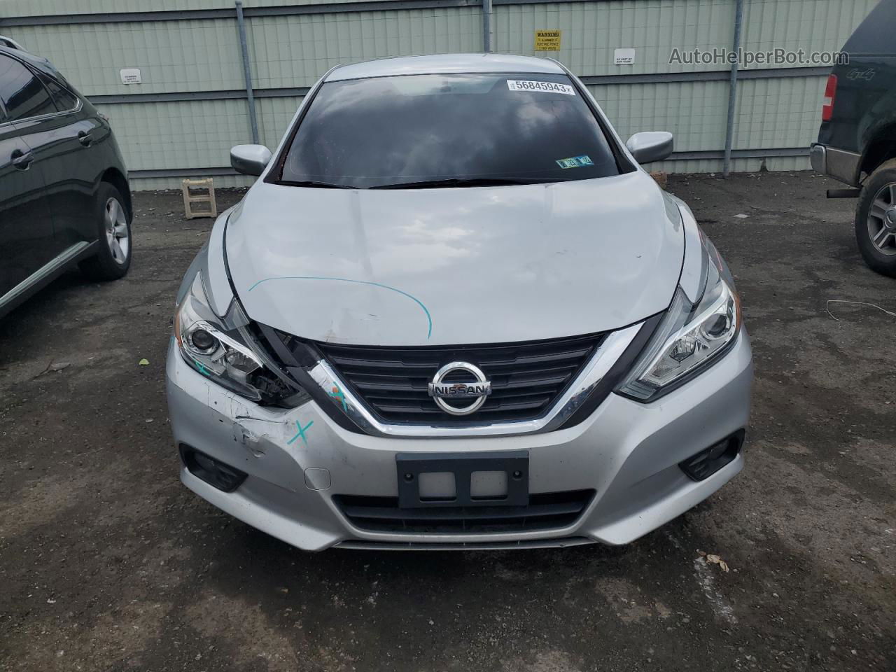 2016 Nissan Altima 2.5 Silver vin: 1N4AL3AP3GC216237