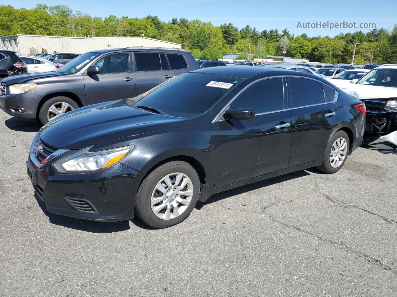 2016 Nissan Altima 2.5 Black vin: 1N4AL3AP3GN330663