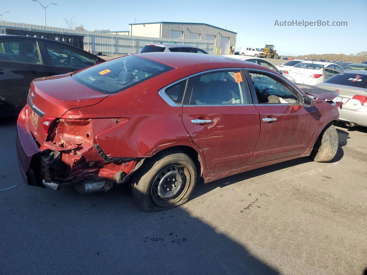 2016 Nissan Altima 2.5 Red vin: 1N4AL3AP3GN388045