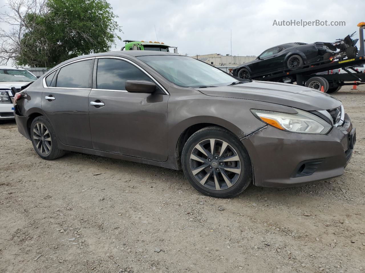 2017 Nissan Altima 2.5 Brown vin: 1N4AL3AP3HC113529