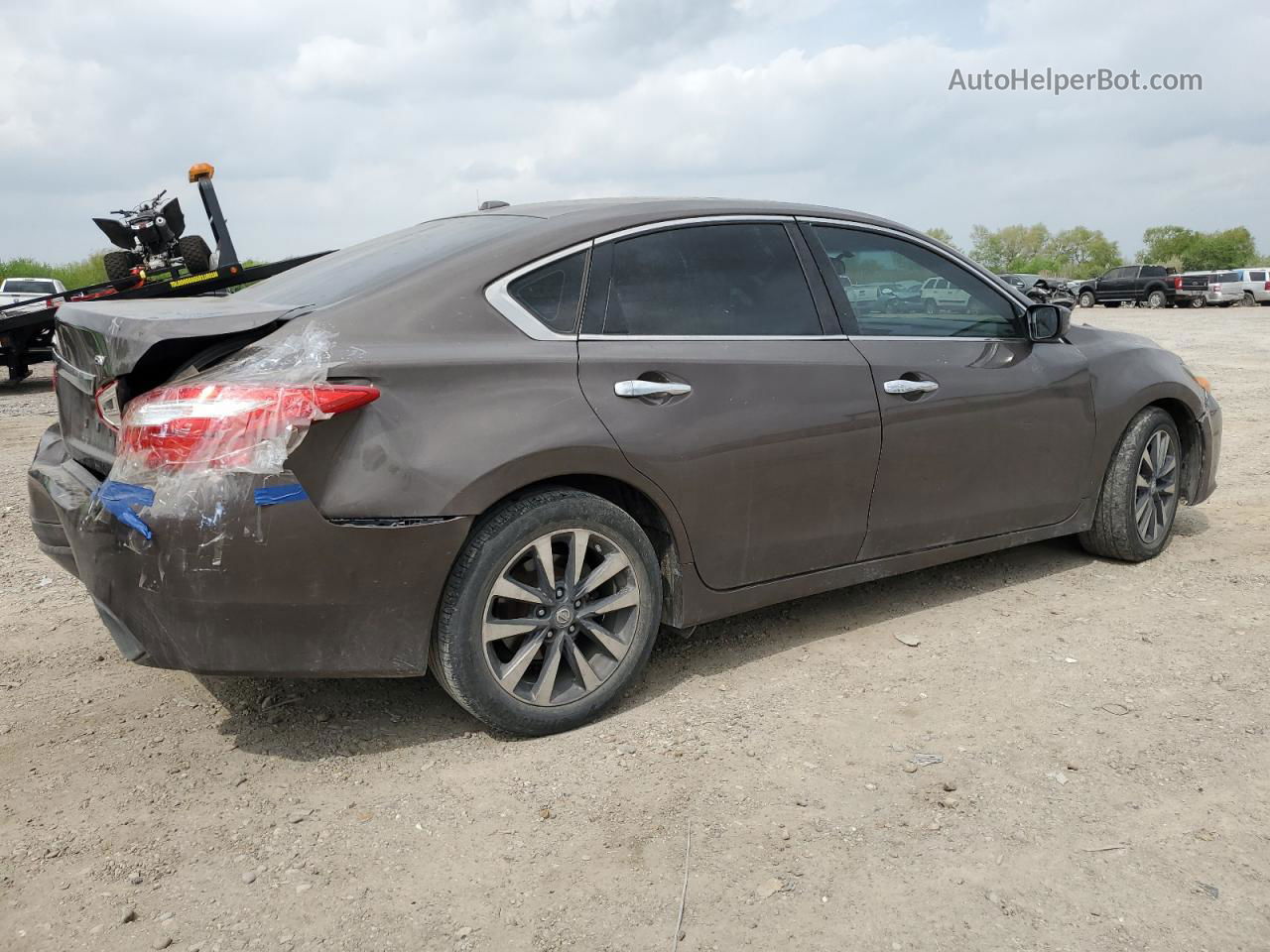 2017 Nissan Altima 2.5 Brown vin: 1N4AL3AP3HC113529