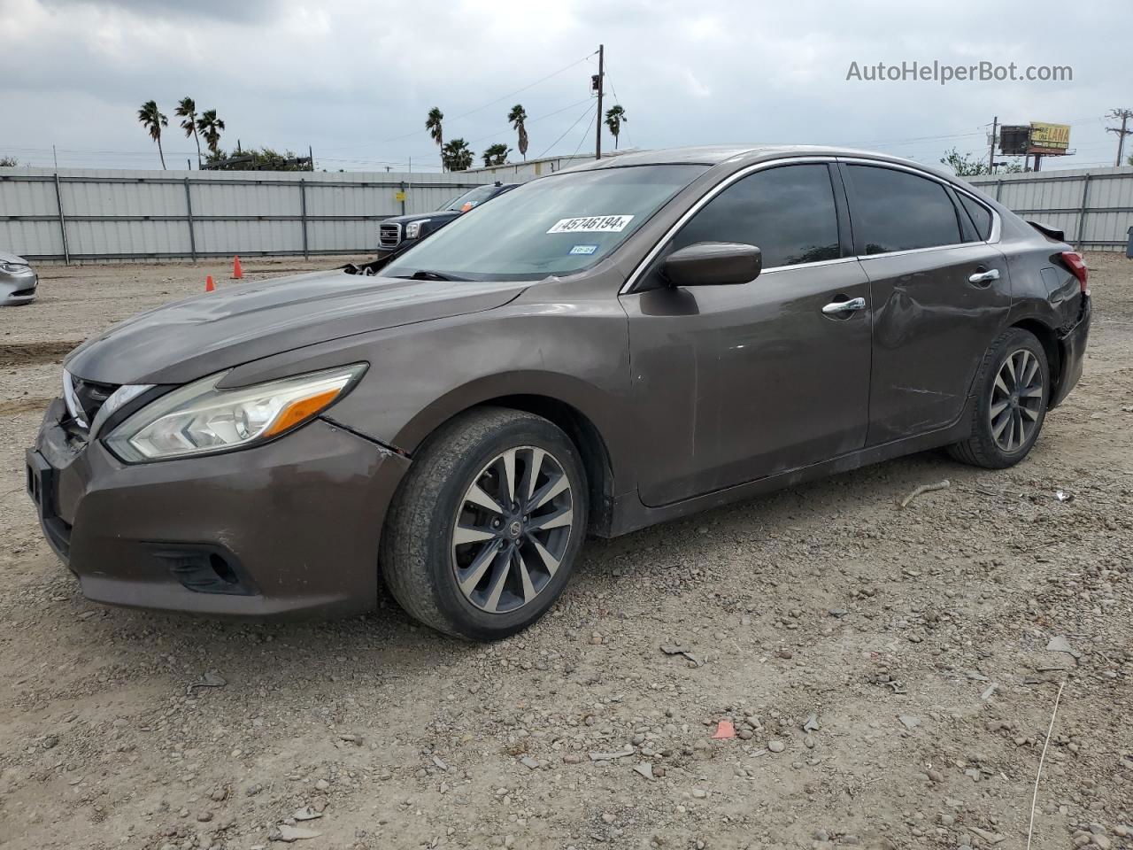 2017 Nissan Altima 2.5 Brown vin: 1N4AL3AP3HC113529