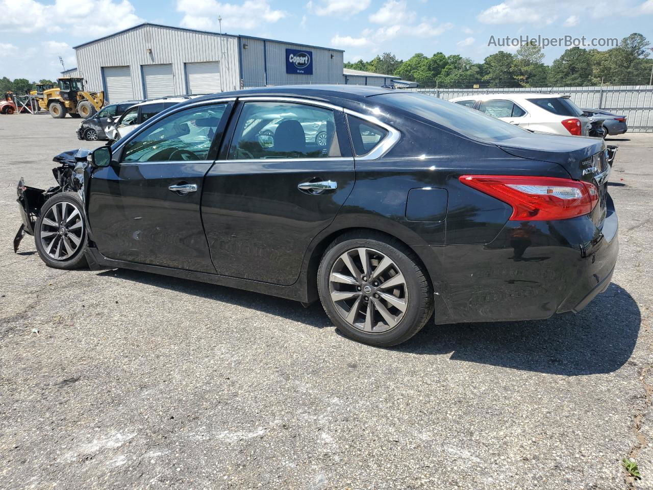 2017 Nissan Altima 2.5 Черный vin: 1N4AL3AP3HC117550