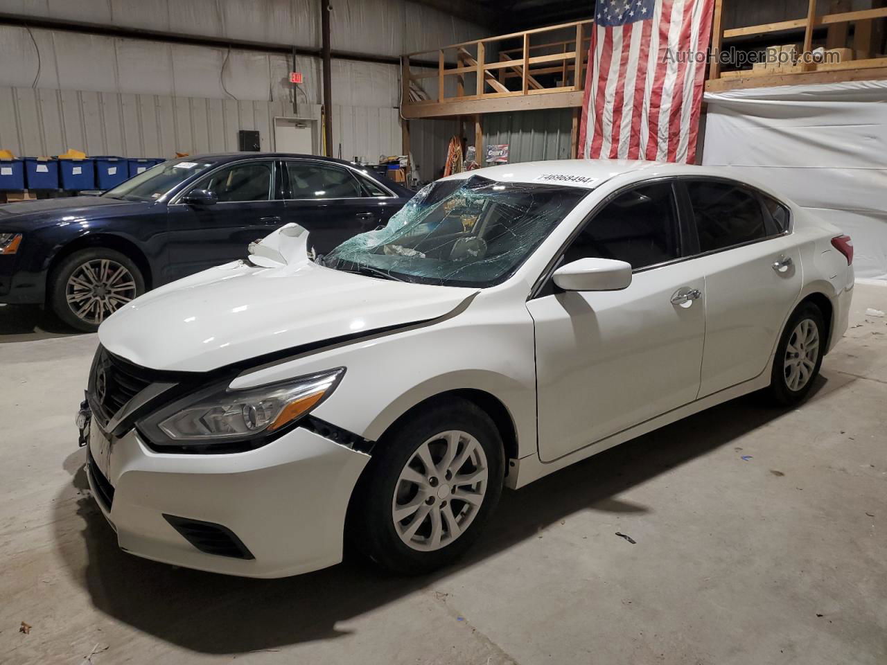 2017 Nissan Altima 2.5 White vin: 1N4AL3AP3HC119704