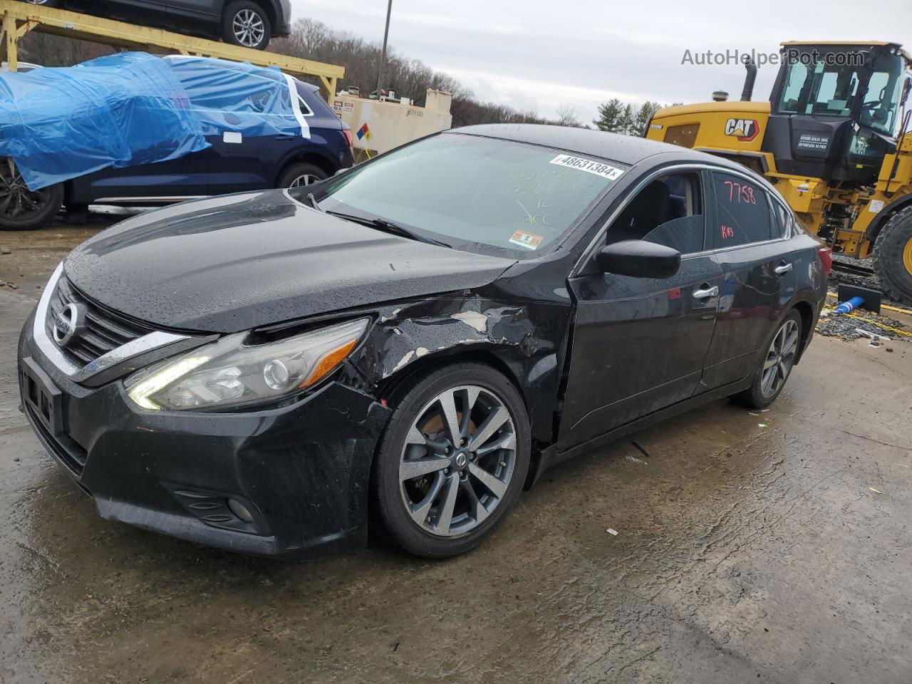 2017 Nissan Altima 2.5 Black vin: 1N4AL3AP3HC125535