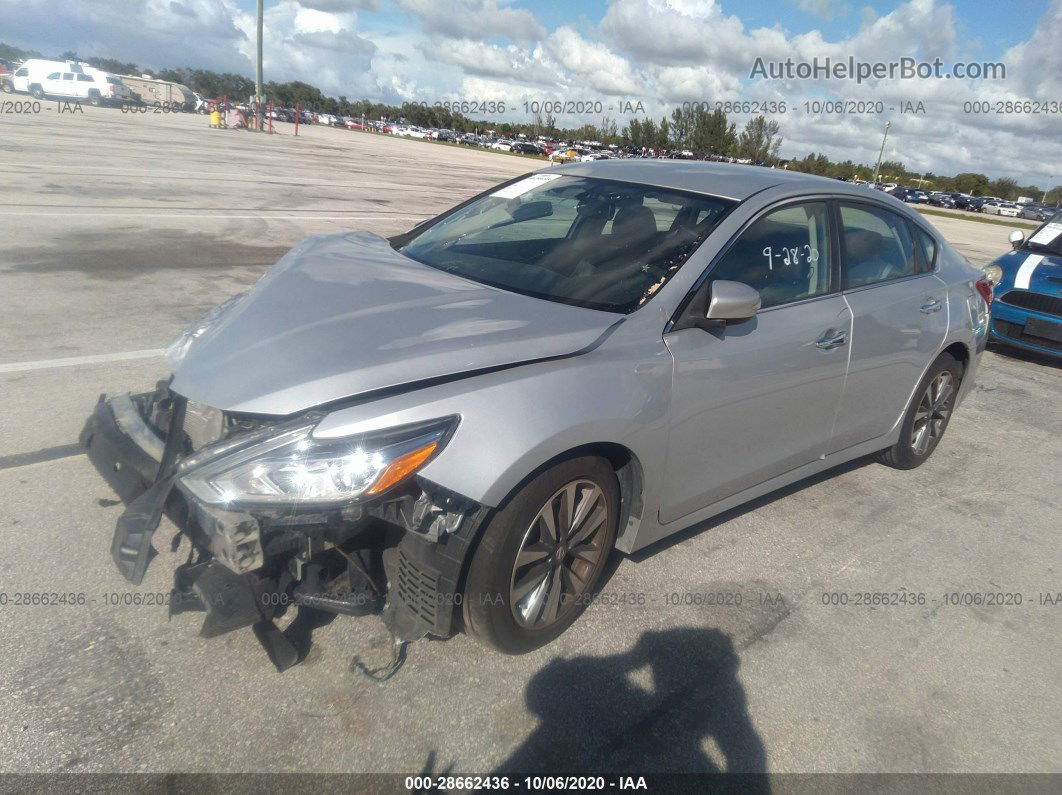 2017 Nissan Altima 2.5 Silver vin: 1N4AL3AP3HC126619