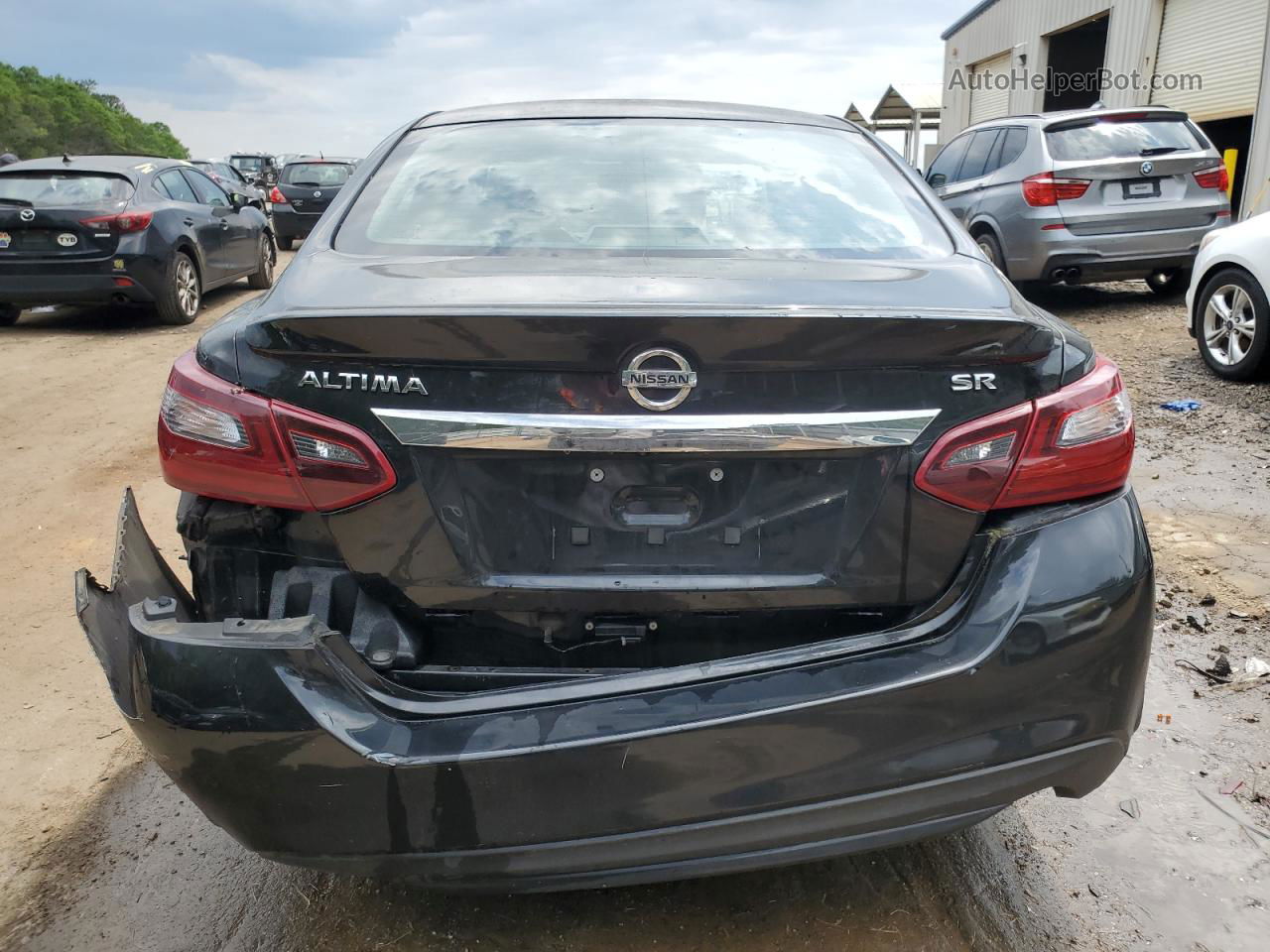 2017 Nissan Altima 2.5 Черный vin: 1N4AL3AP3HC144635