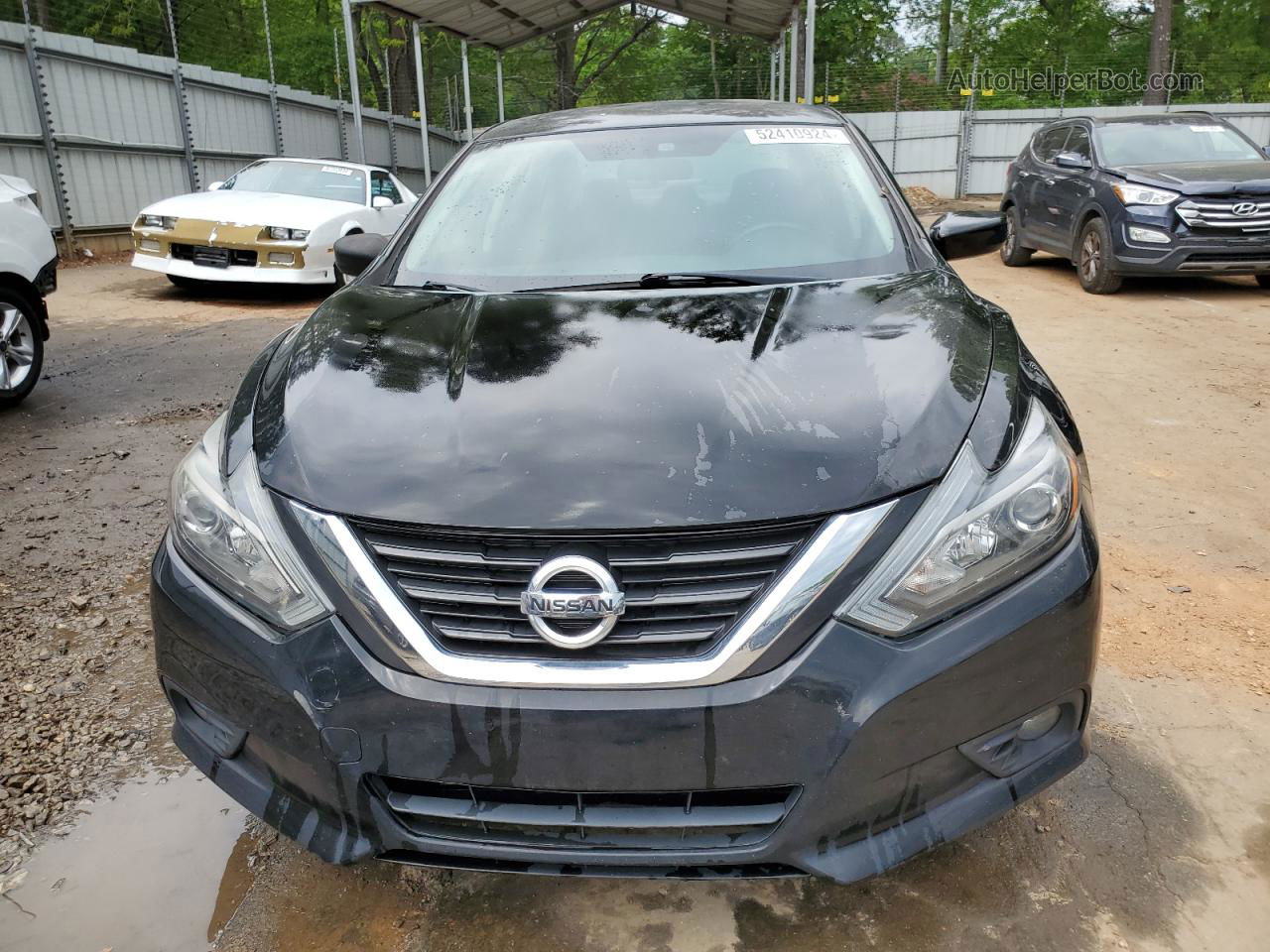 2017 Nissan Altima 2.5 Черный vin: 1N4AL3AP3HC144635