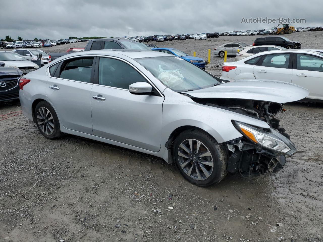 2017 Nissan Altima 2.5 Silver vin: 1N4AL3AP3HC163671