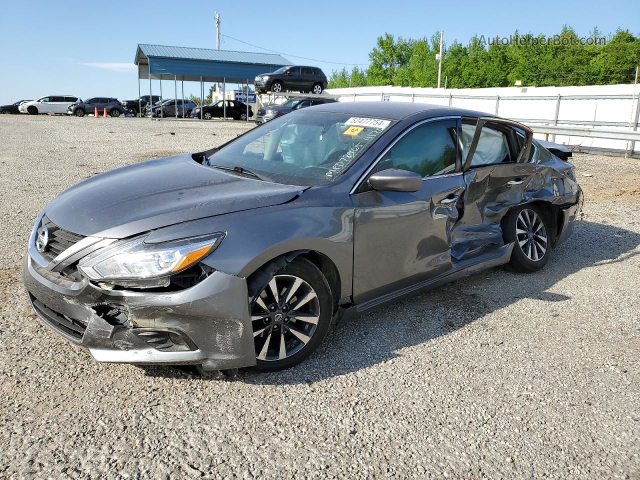 2017 Nissan Altima 2.5 Gray vin: 1N4AL3AP3HC178610