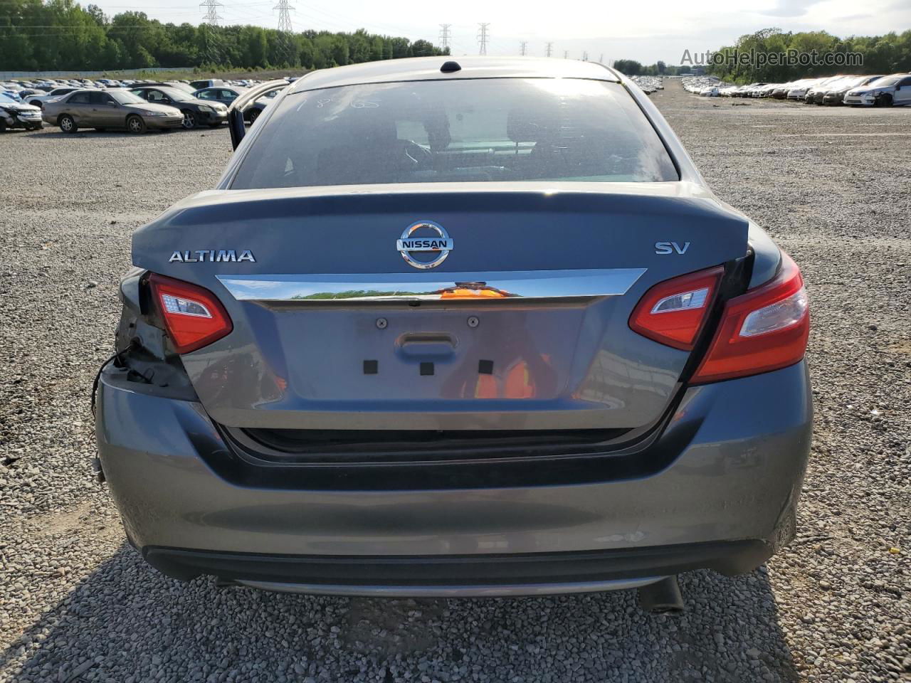 2017 Nissan Altima 2.5 Серый vin: 1N4AL3AP3HC178610