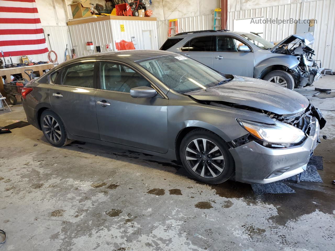 2017 Nissan Altima 2.5 Gray vin: 1N4AL3AP3HC193849