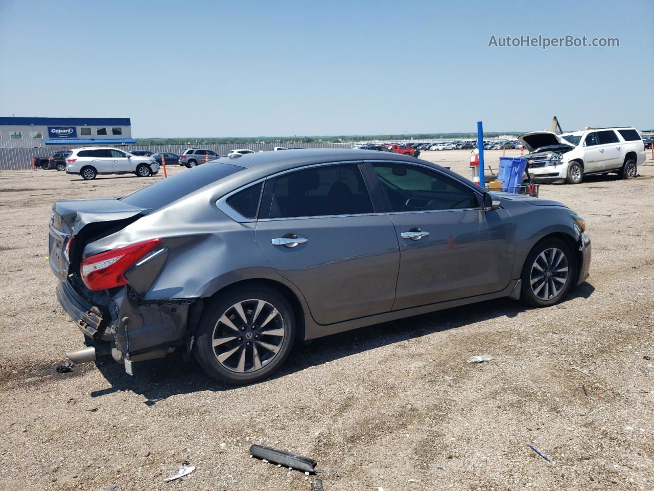 2017 Nissan Altima 2.5 Gray vin: 1N4AL3AP3HC201786