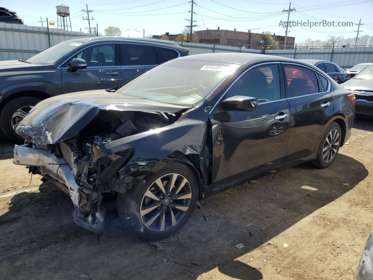 2017 Nissan Altima 2.5 Black vin: 1N4AL3AP3HC252821