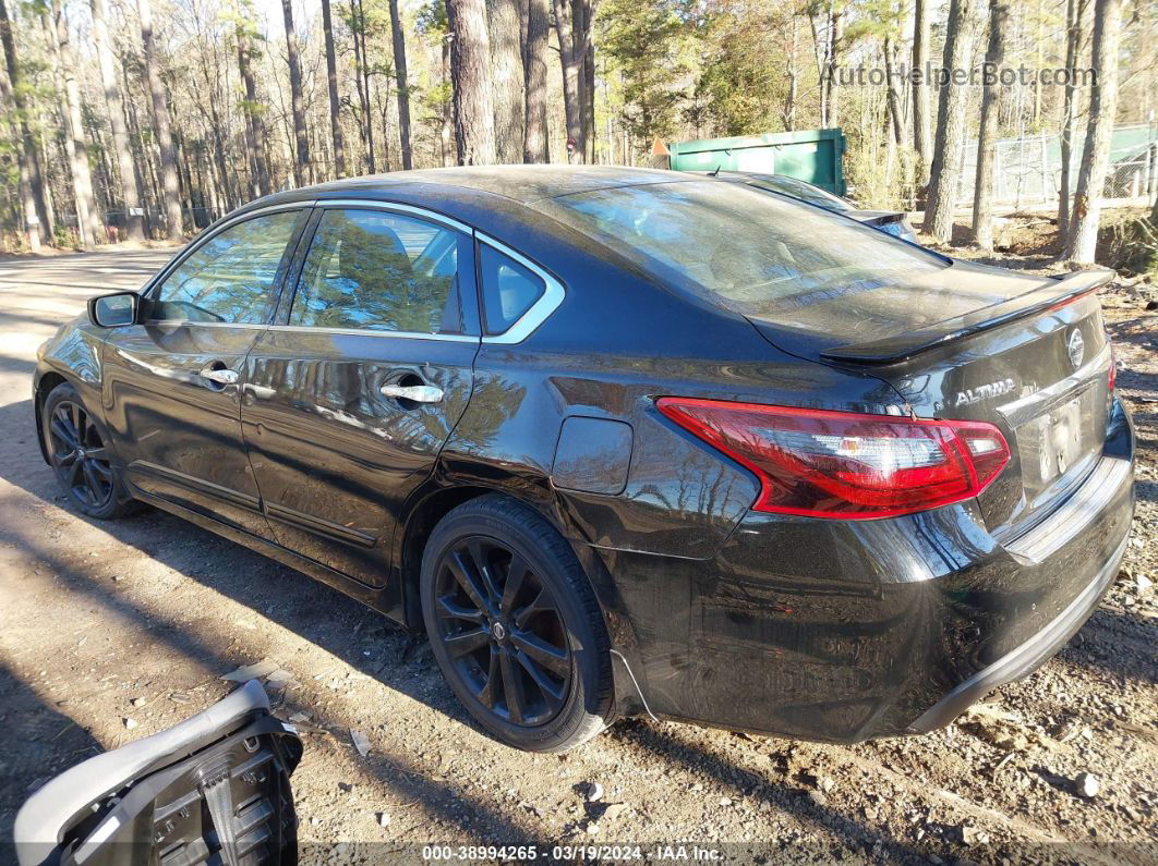 2017 Nissan Altima 2.5 Sr Black vin: 1N4AL3AP3HC254763