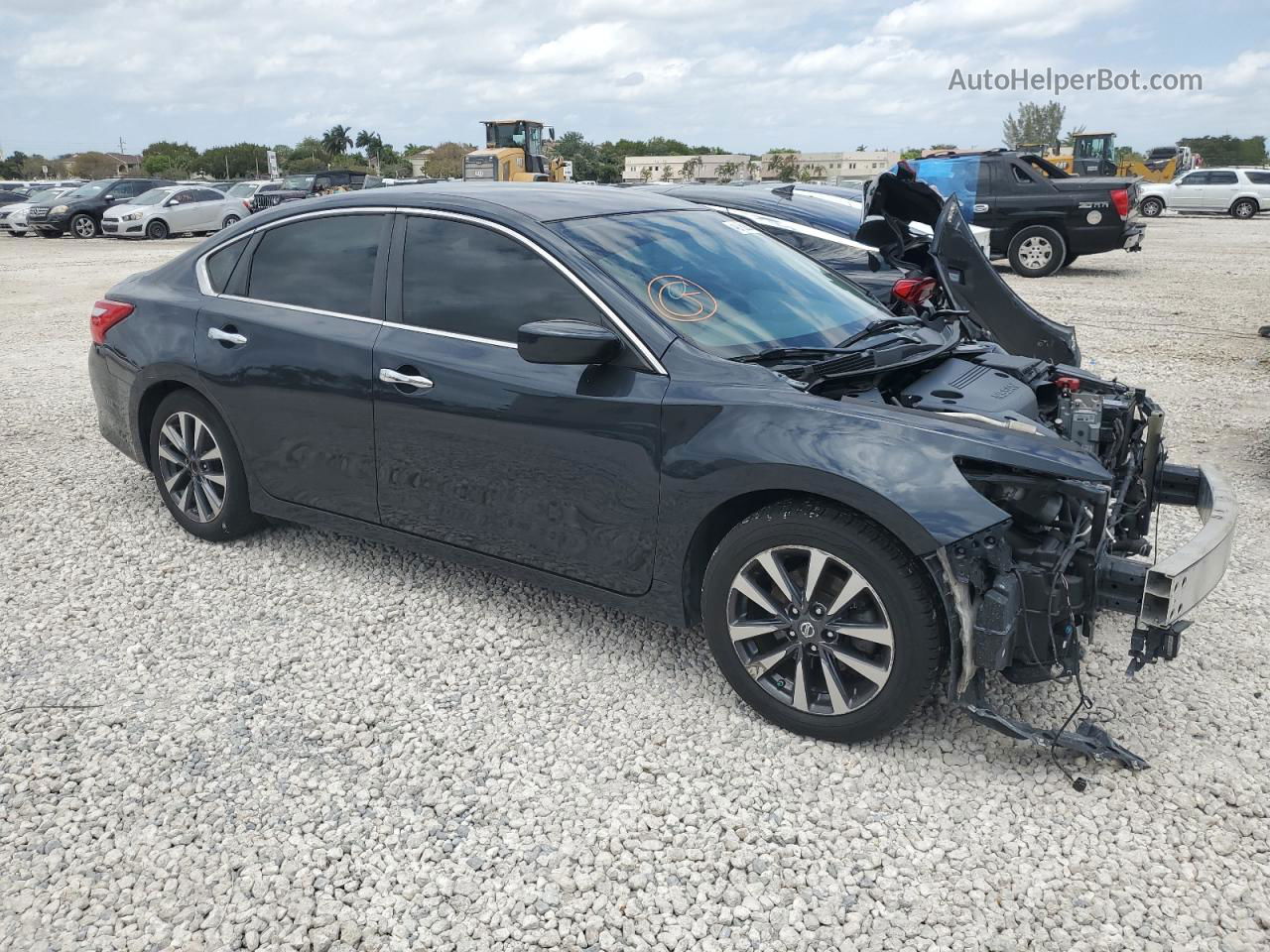 2017 Nissan Altima 2.5 Gray vin: 1N4AL3AP3HC286371