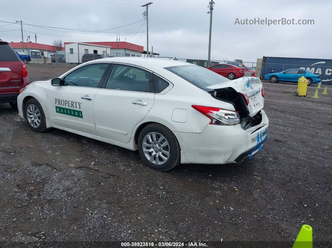 2017 Nissan Altima 2.5 S White vin: 1N4AL3AP3HC471097