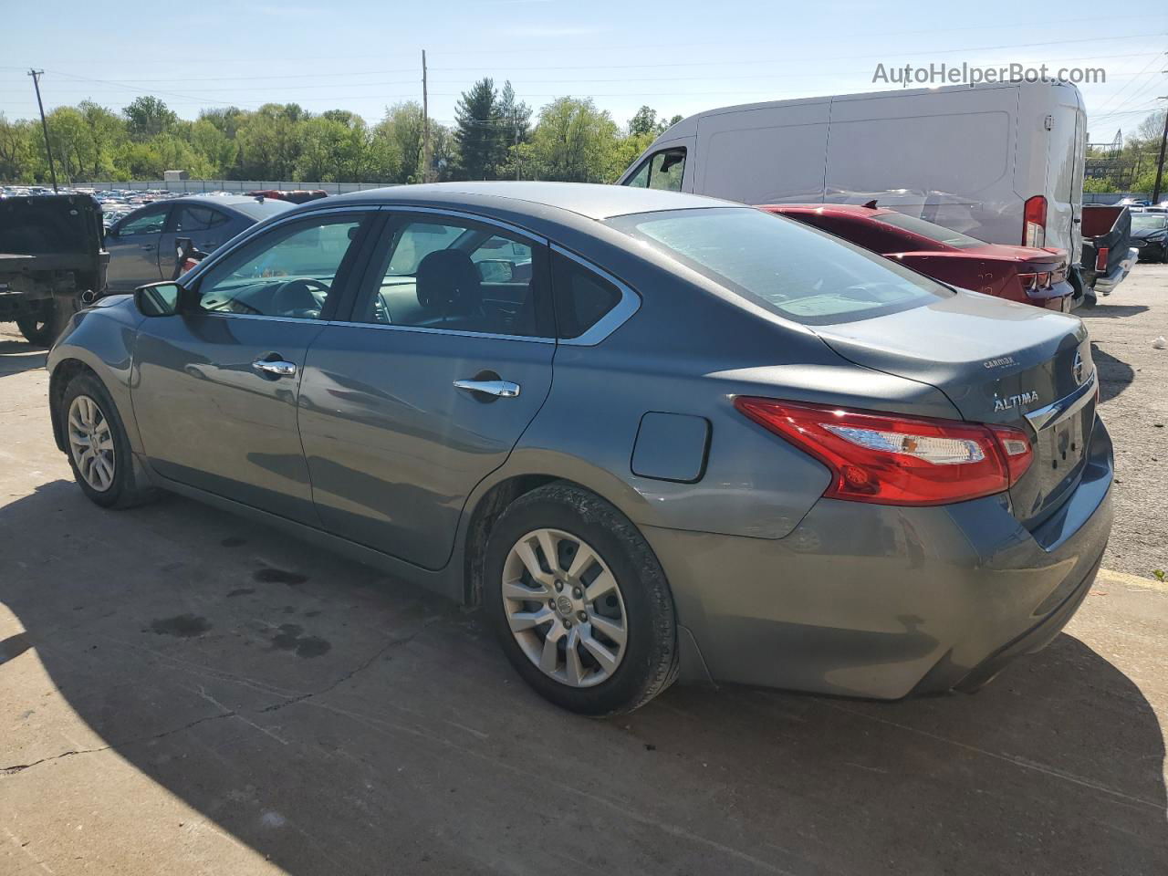 2017 Nissan Altima 2.5 Gray vin: 1N4AL3AP3HC484285