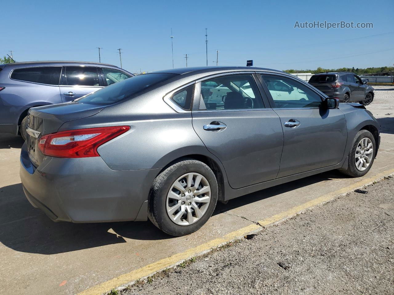 2017 Nissan Altima 2.5 Gray vin: 1N4AL3AP3HC484285