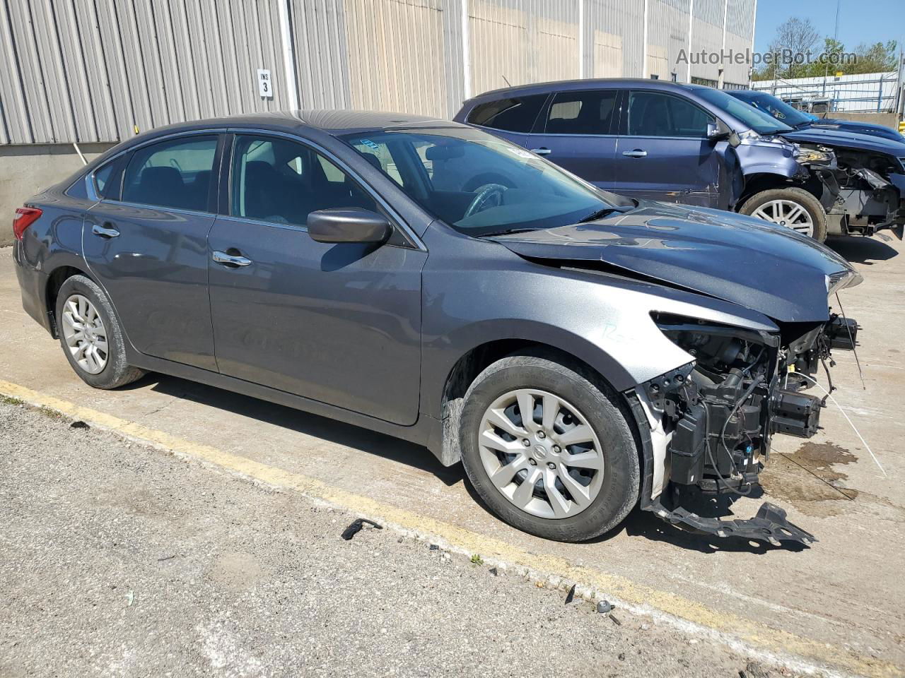 2017 Nissan Altima 2.5 Gray vin: 1N4AL3AP3HC484285