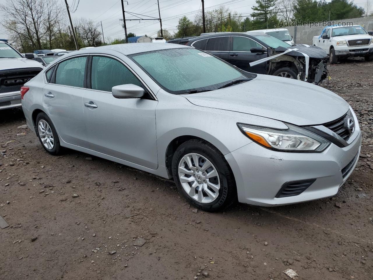 2017 Nissan Altima 2.5 Silver vin: 1N4AL3AP3HN302668