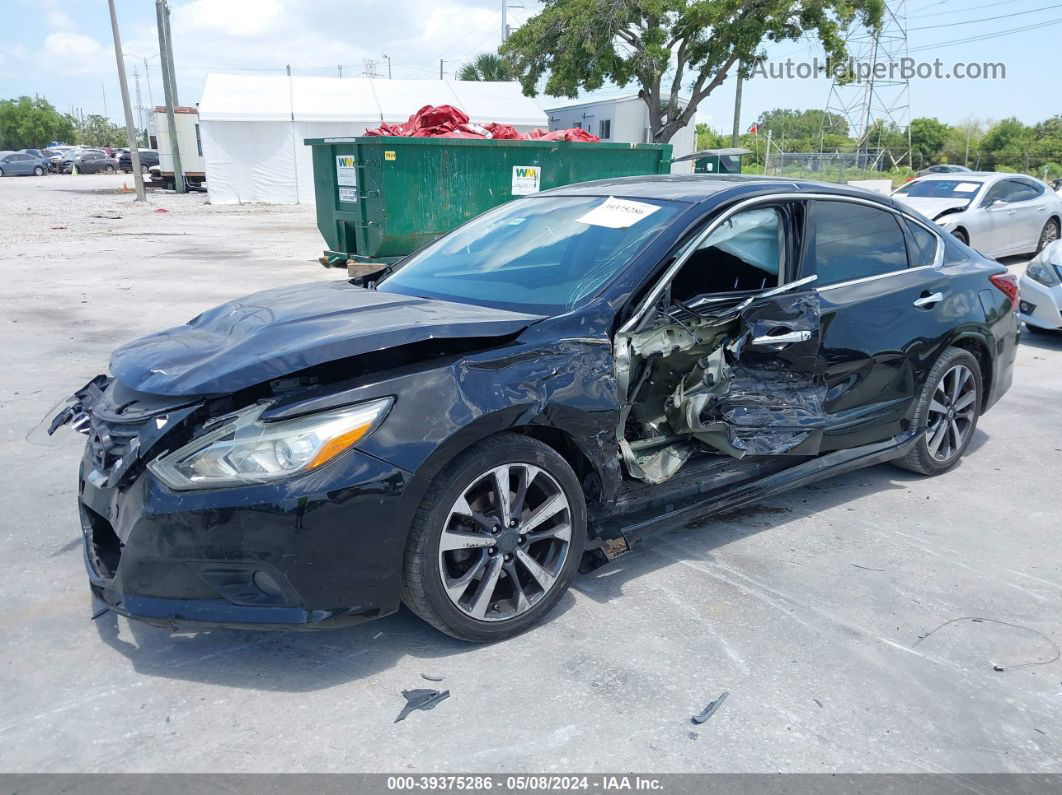 2017 Nissan Altima 2.5 Sr Black vin: 1N4AL3AP3HN324671