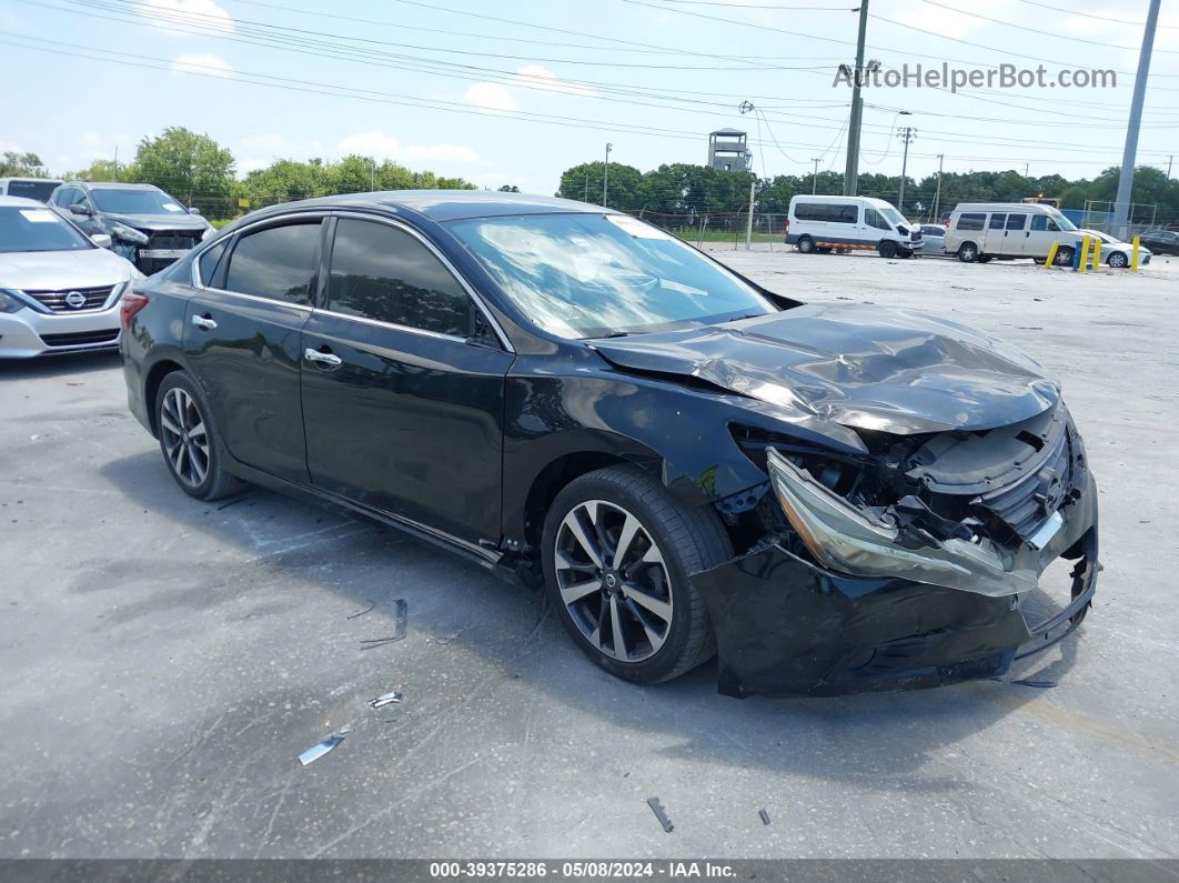 2017 Nissan Altima 2.5 Sr Black vin: 1N4AL3AP3HN324671