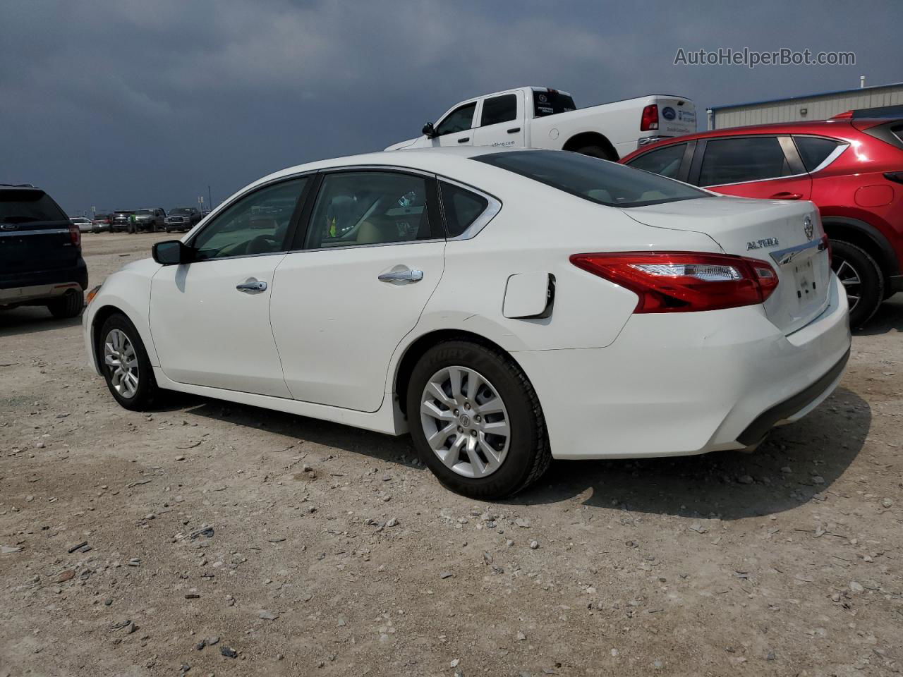 2017 Nissan Altima 2.5 White vin: 1N4AL3AP3HN325402